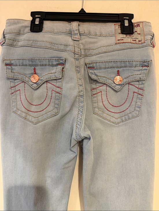 True Religion Denim - True Religion Light Blue Flare Jeans